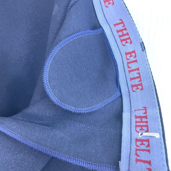 NEW The Elite Riding Breeches Oxer Size 32 Regular Navy Blue Cotton Lycra NWT - Picture 5 of 14